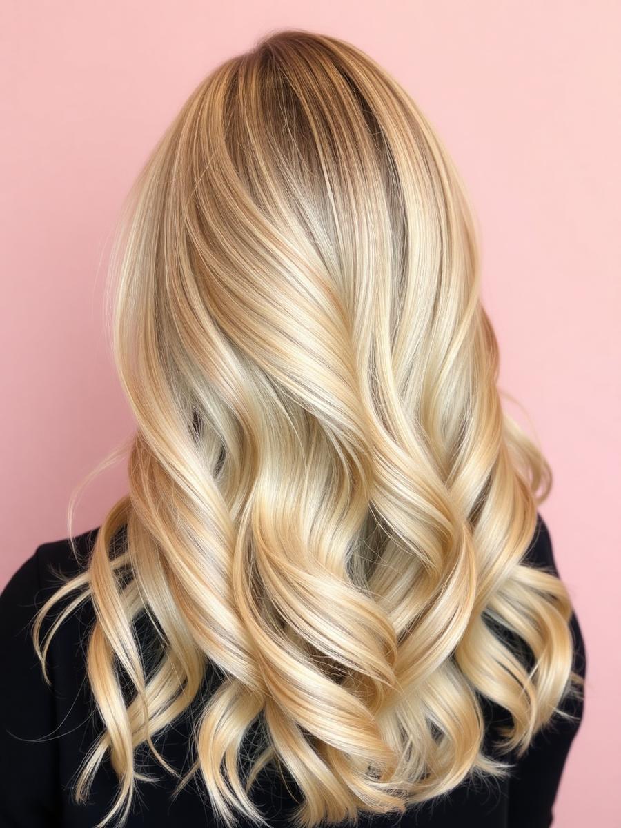 Blond balayage — realizacja Martinii